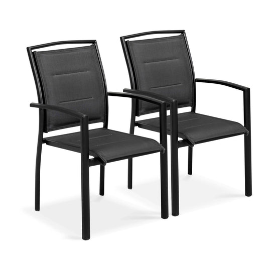 Lot de 4 fauteuils de jardin Butterfly - OVIALA
