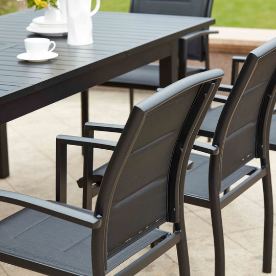 Lot de 4 fauteuils de jardin Butterfly - OVIALA