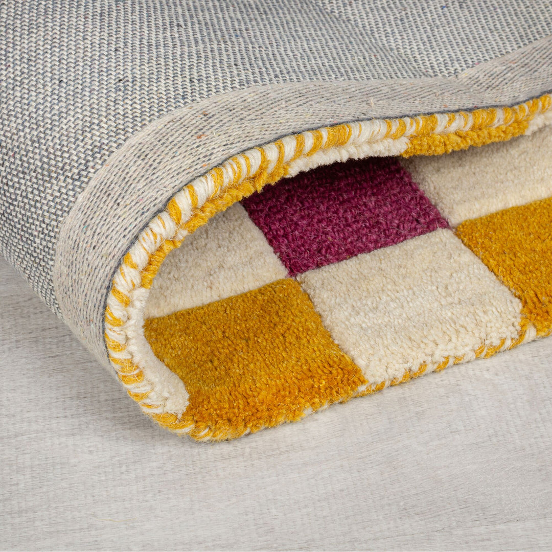 Tapis en laine KAI rose 160x230cm
