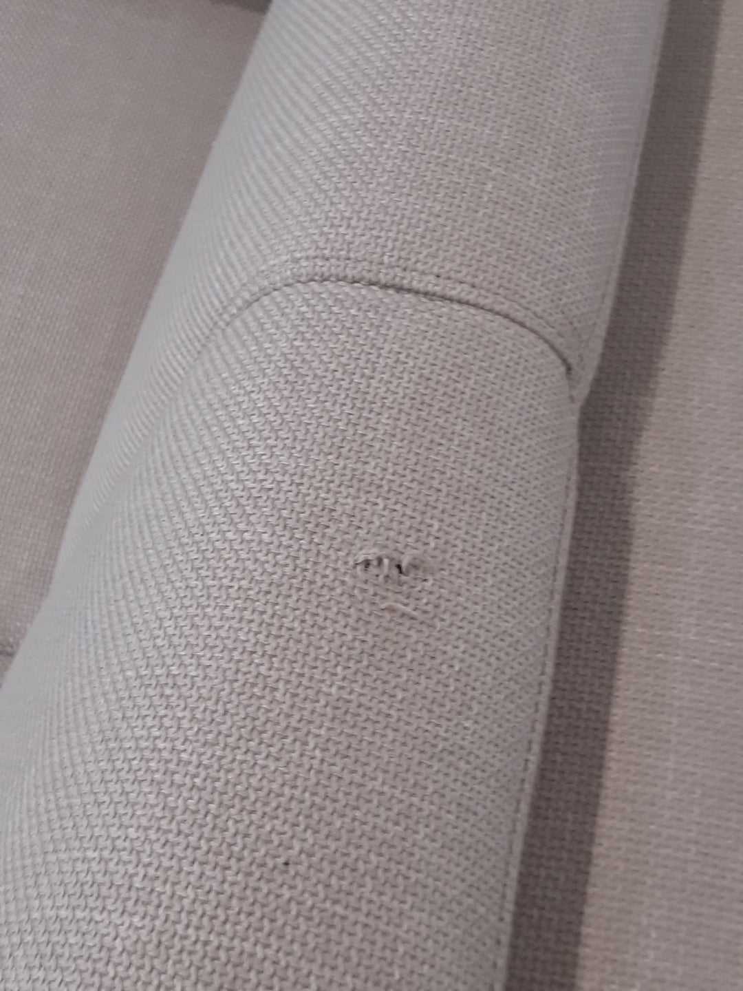 Canapé MICADONI convertible GLORIA 3 places en tissu beige