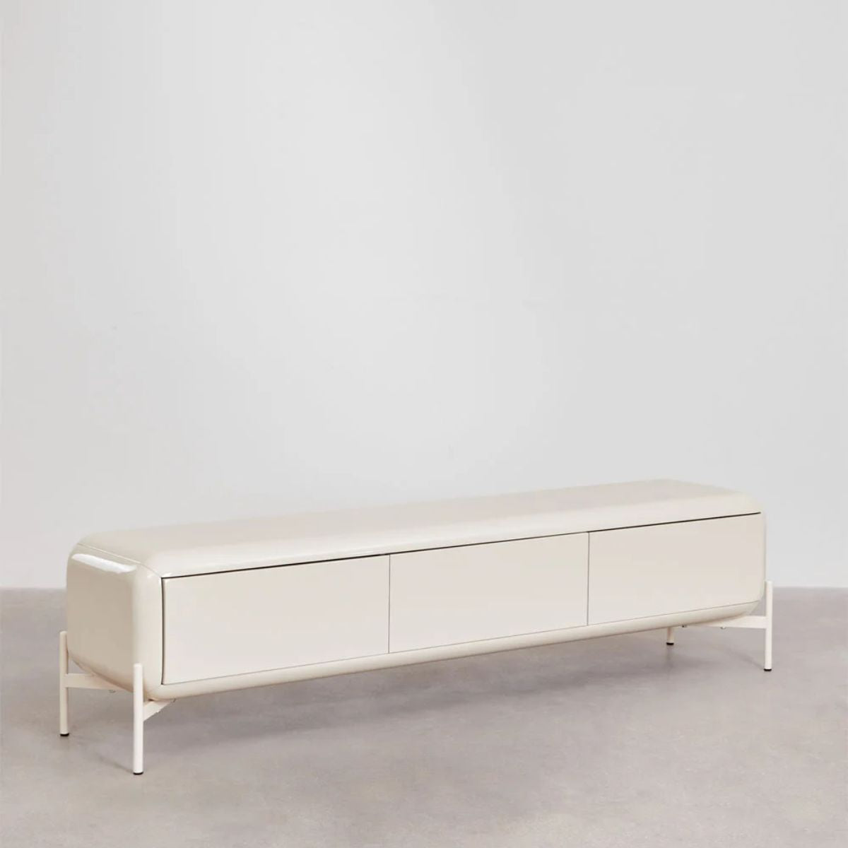 Meuble TV SKLUM Beige - ALEZNE