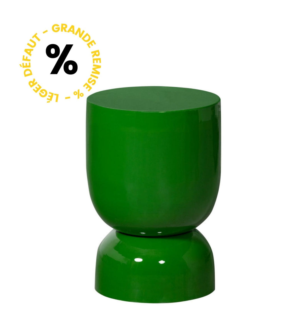 Table d'appoint ronde design en métal ø32 cm Drawer - Léger défaut