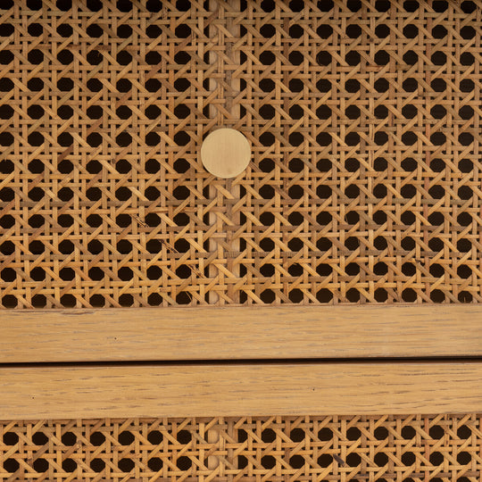 Commode 3 tiroirs en cannage Tempa La Redoute Interieurs