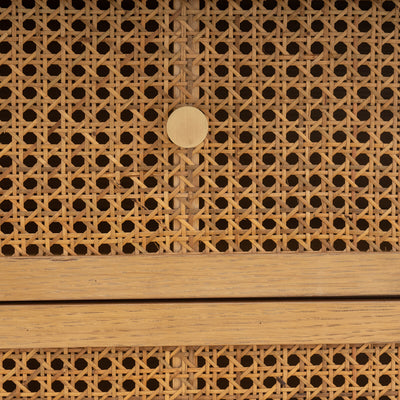 Commode 3 tiroirs en cannage Tempa La Redoute Interieurs