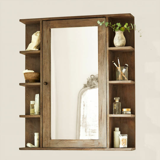Armoire de toilette LOBERON Greenhaven en bois de manguier