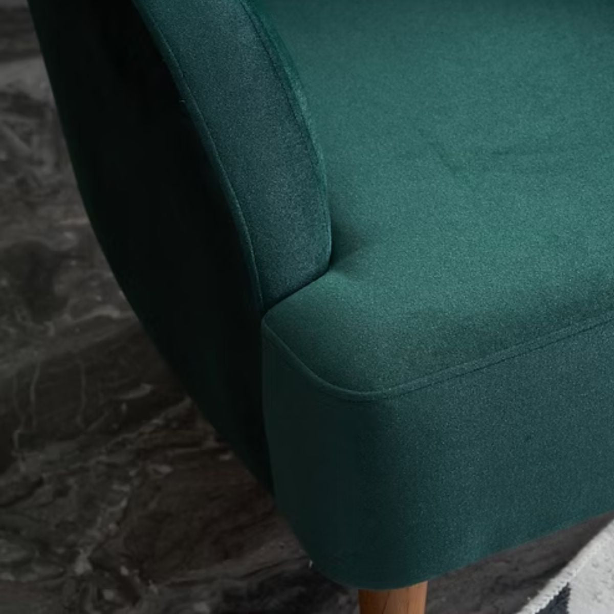 Fauteuil KARINA - Vert Pétrole