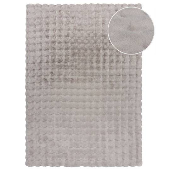 Tapis imitation fourrure COMFY gris 180x290cm