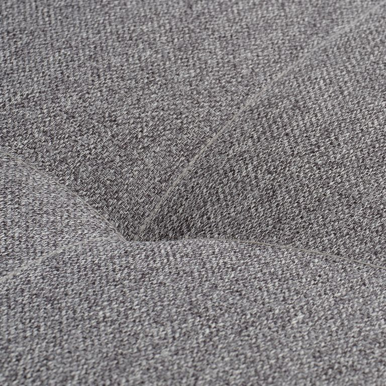 Canapé convertible JYSK HOLSTED tissu polyester gris / bois naturel