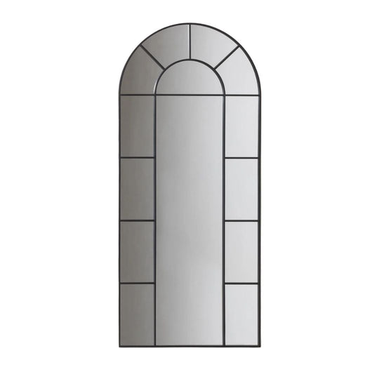 SKLUM - Miroir mural 80x180 cm en métal effet fenêtre Diana