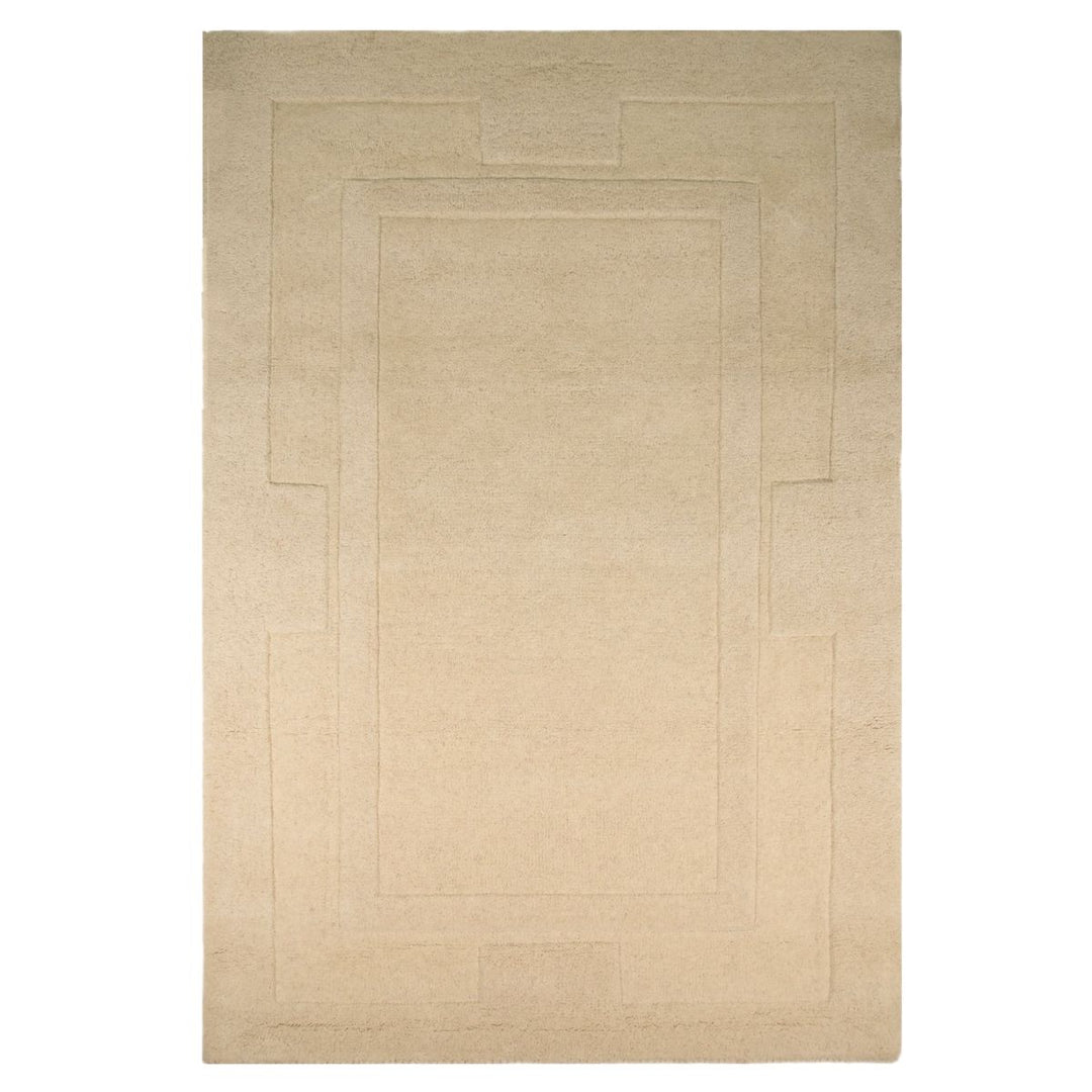 Tapis en laine Apollo beige 200x290cm