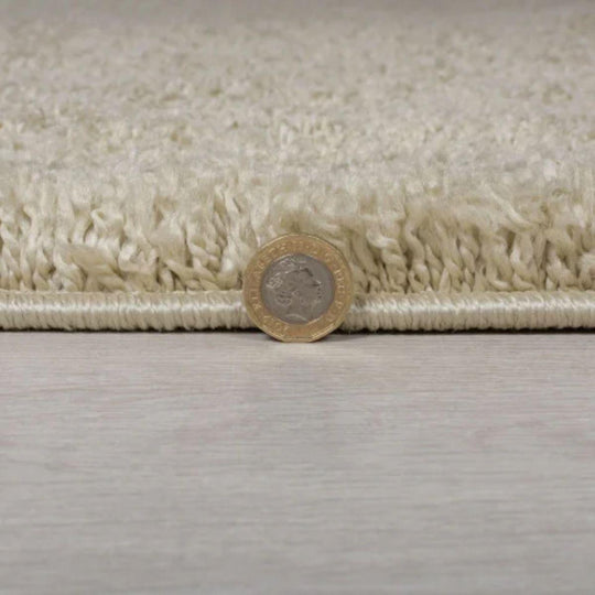 Tapis shaggy beige 200x290cm