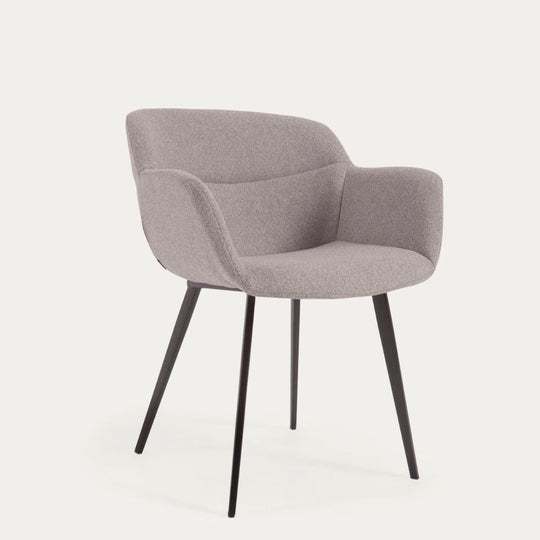 Lot de 2 chaises Nadya Gris clair KAVE HOME