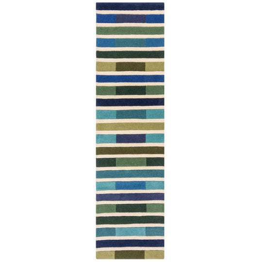 Tapis de couloir en laine Piano 60x230cm