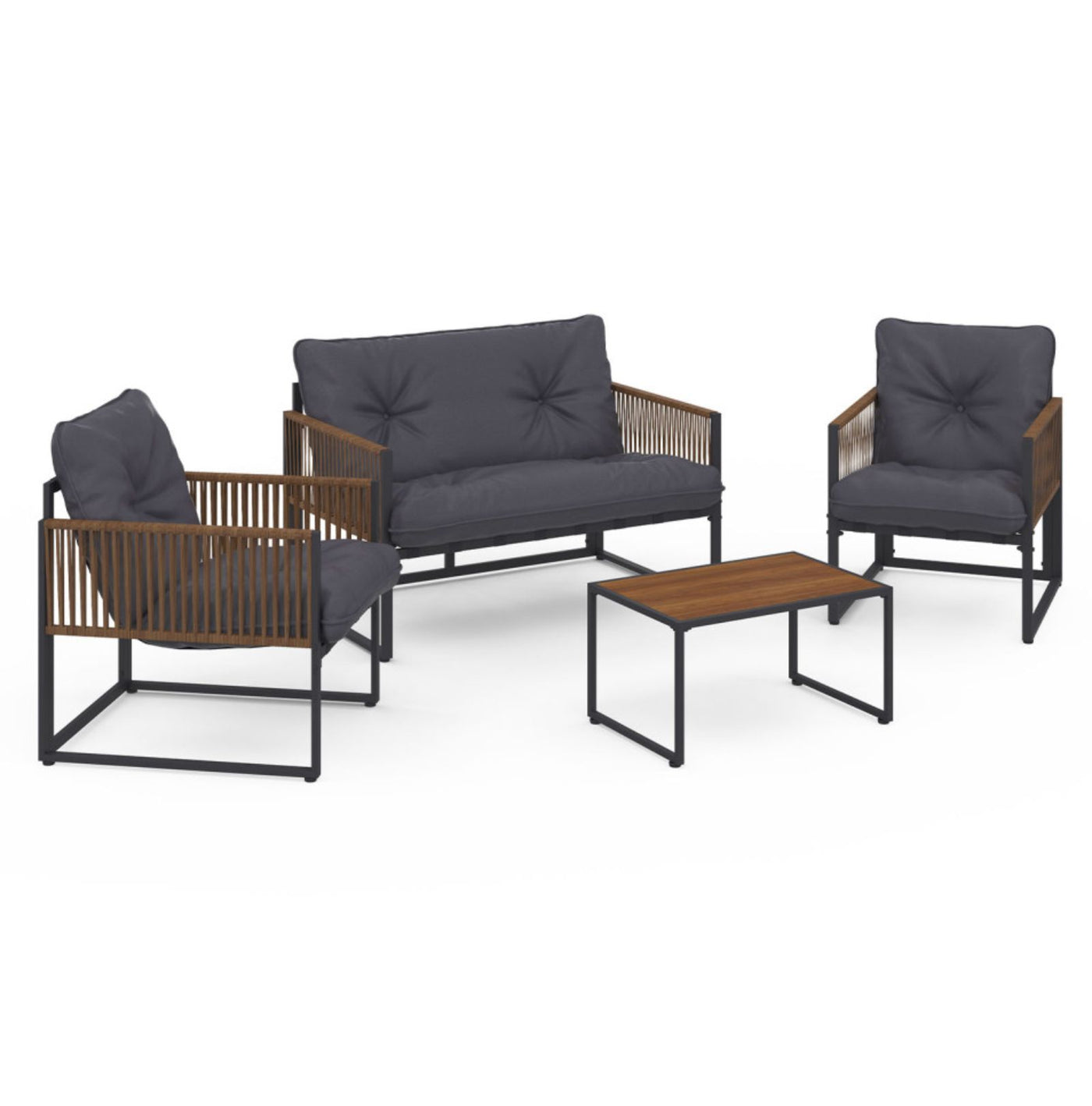 Salon de jardin 4 places Ozea