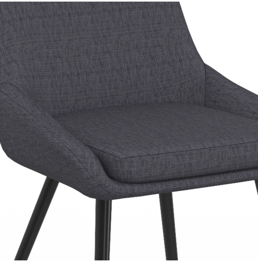 Lot de 4 chaises Ornella Gris foncé