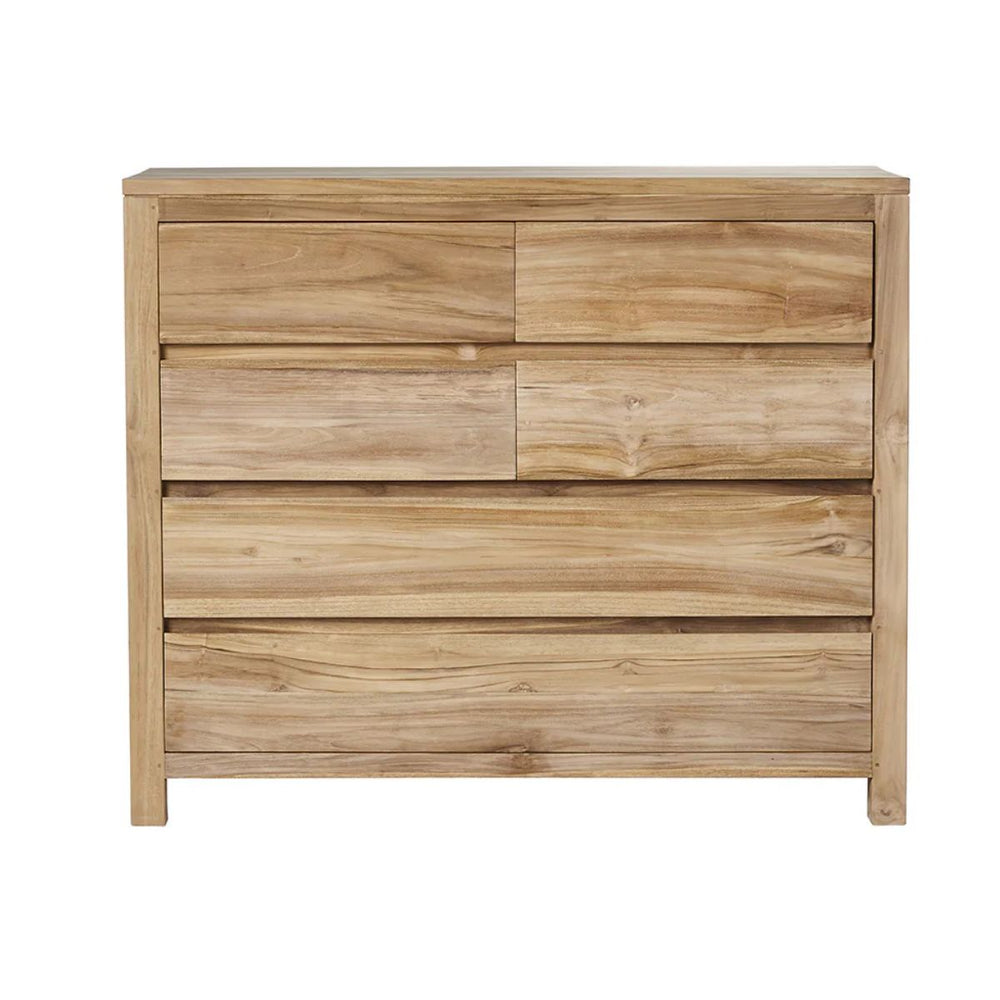 Commode ALDO en teck massif 120 cm Berah Getah