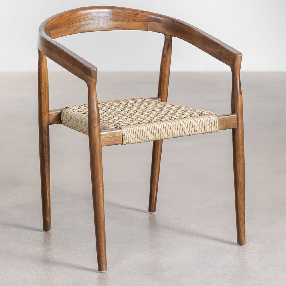 Lot de 2 chaises SKLUM de jardin en bois de teck Visby