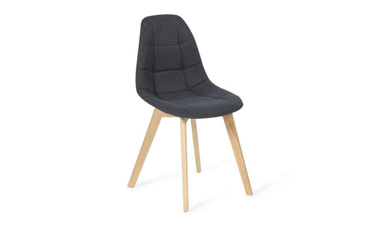 Lot de 4 chaises Gabriella Gris