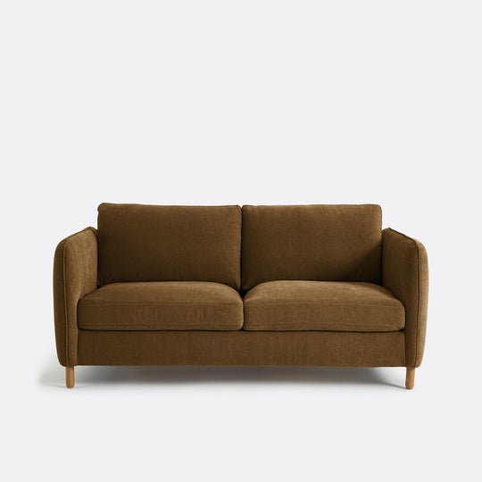 Canapé convertible La Redoute interieurs 3 places Loméo Bronze