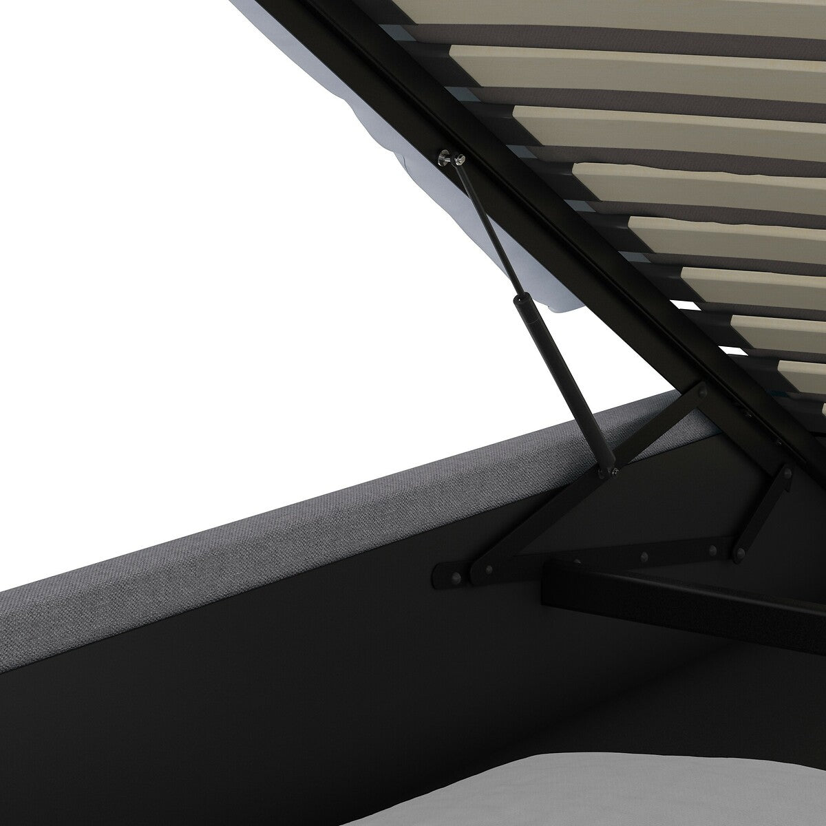Lit coffre 140x190cm avec sommier relevable, Gennie La Redoute Interieurs