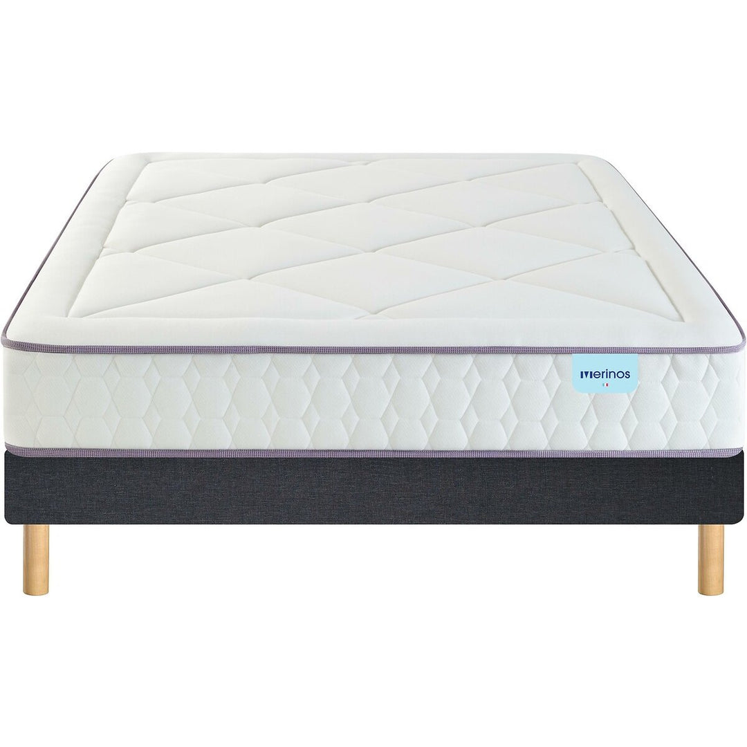 Matelas MERINOS 140x200cm 651 ressorts ensachés 3 zones Full Bed