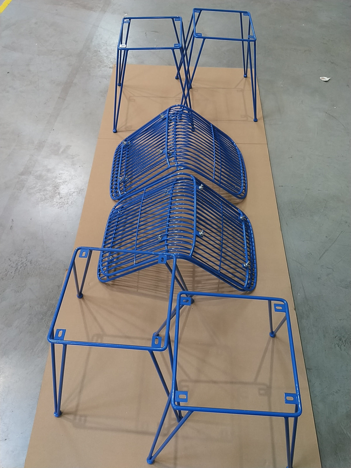 Lot de 4 Chaises POMAX DRAWER - OMBRA