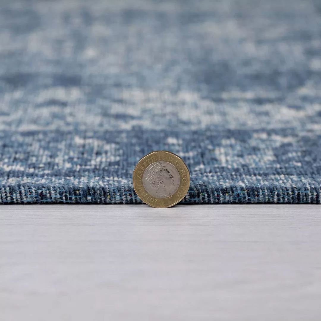 Tapis vintage Antique Bleu