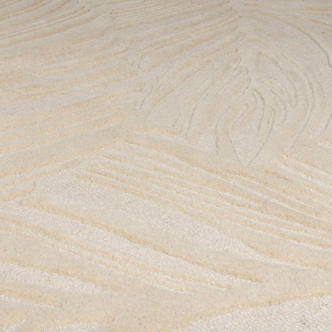 Tapis Lino Beige en laine