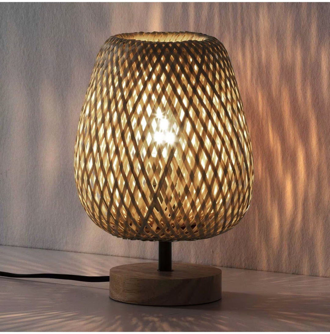 Lampe de table en bambou SEIREN