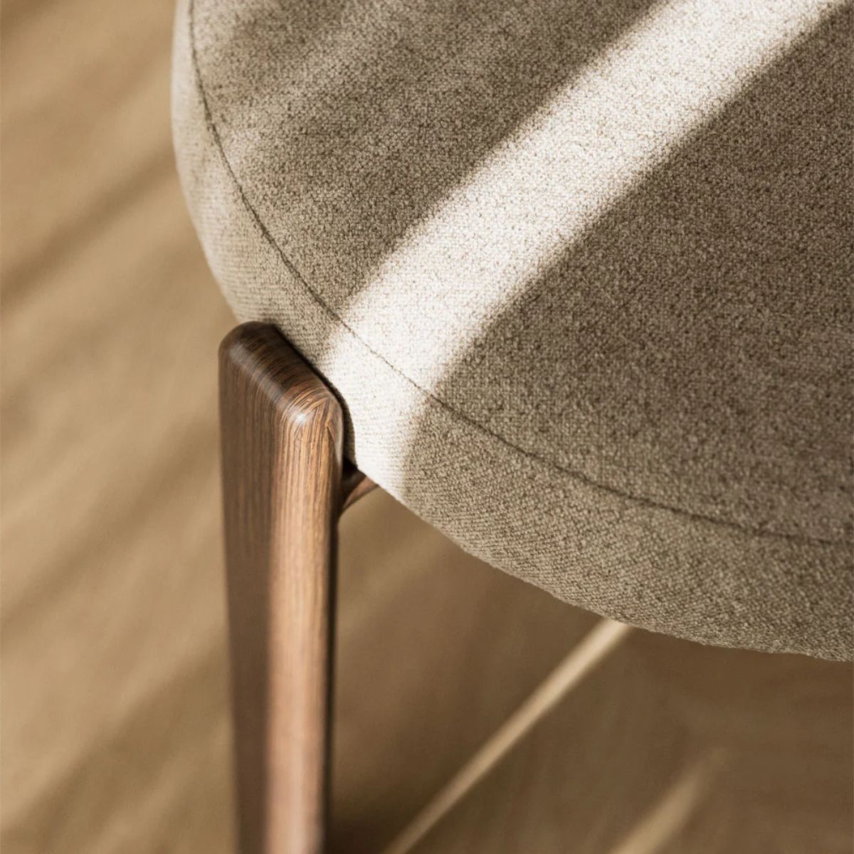 Lot de 2 chaises SKLUM Jolie  de salle à manger en tissu chenille