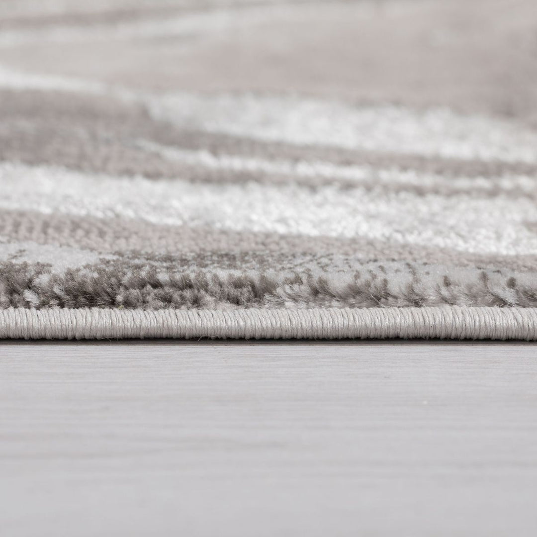 Tapis effet marbre gris 120x170cm