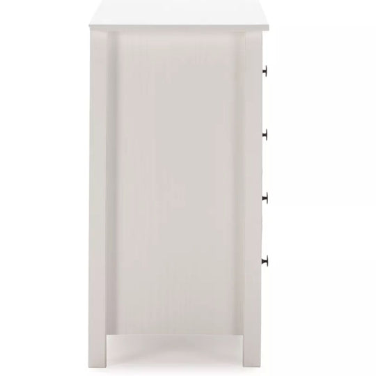 Commode 5 tiroirs MAGDA Blanc/multicolore