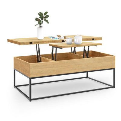 Table basse relevable Memphis dépliante