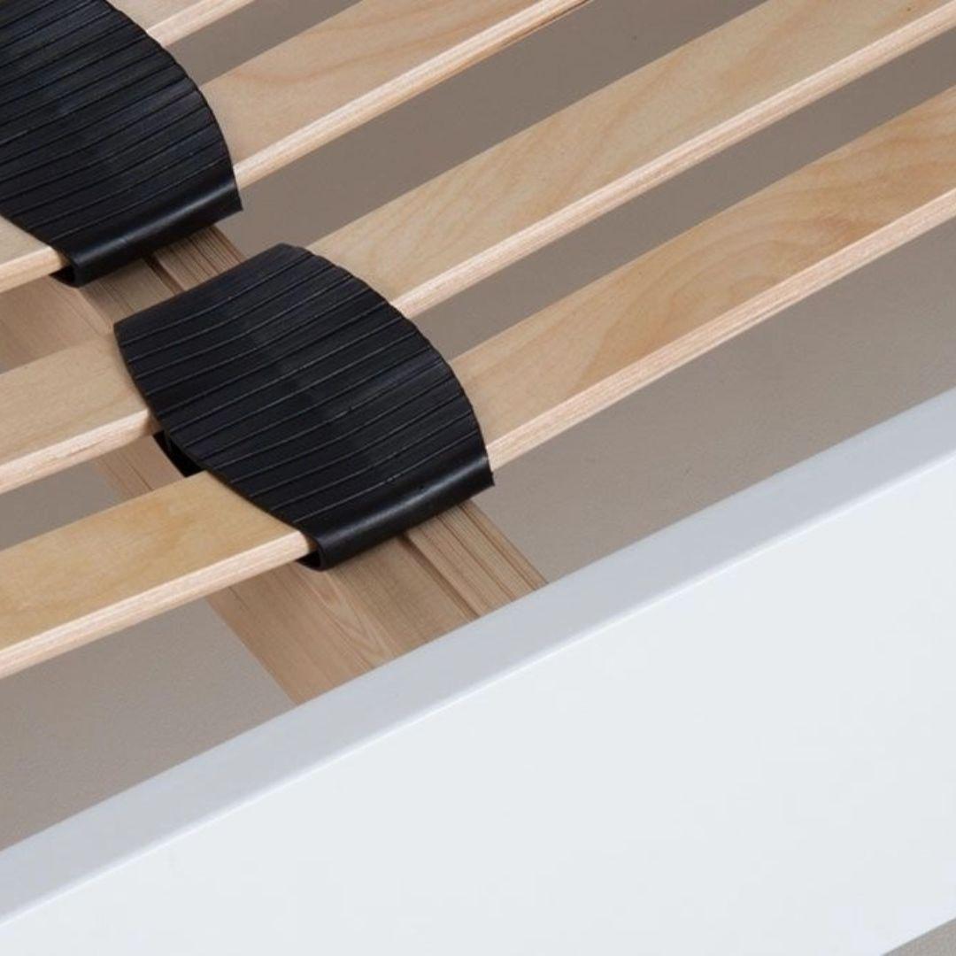 Sommier en kit bois Made in France - Bois, Blanc ou Gris