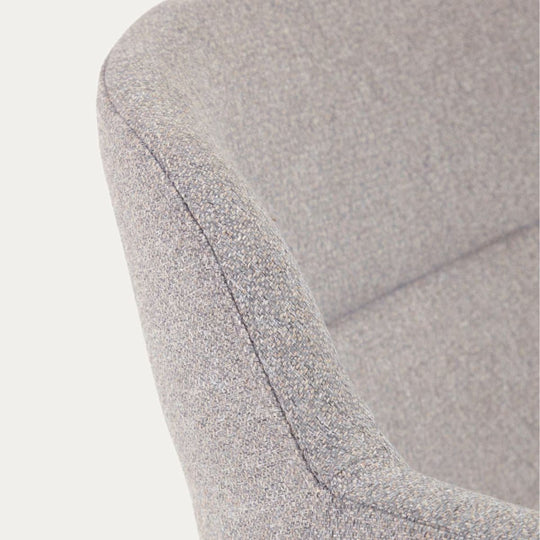 Lot de 2 chaises Nadya Gris clair KAVE HOME