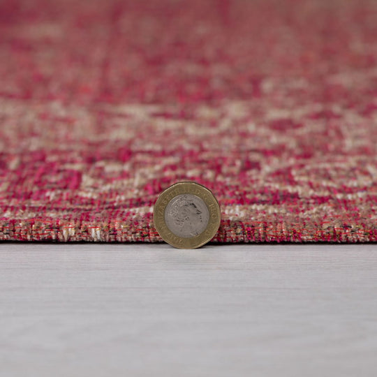 Tapis vintage Rouge et rose 155x230cm