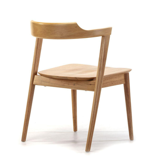 Lot de 2 chaises en bois massif Venus