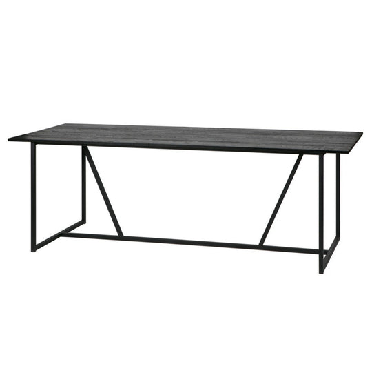 Table à manger en frêne brossé 220x90 cm - Léger défaut