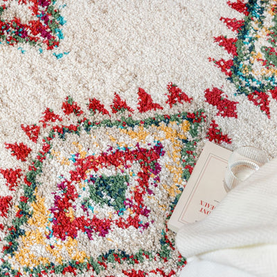 Tapis épais style Berbère oriental