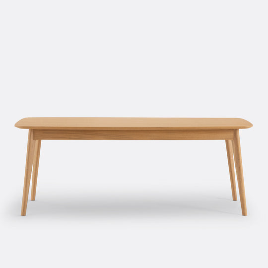 Table à  manger plaqué chêne 8 couverts, Biface La Redoute Interieurs