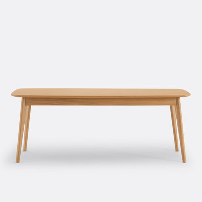 Table à  manger plaqué chêne 8 couverts, Biface La Redoute Interieurs