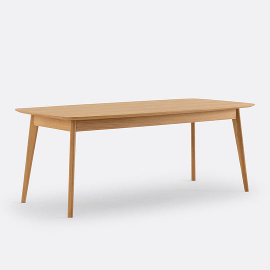 Table à  manger plaqué chêne 8 couverts, Biface La Redoute Interieurs