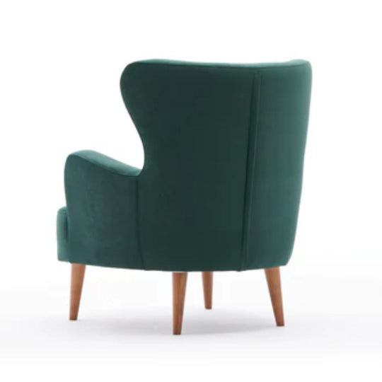 Fauteuil de salon vert