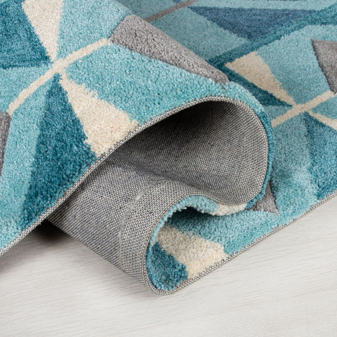 Tapis Kodiac bleu 160x230cm