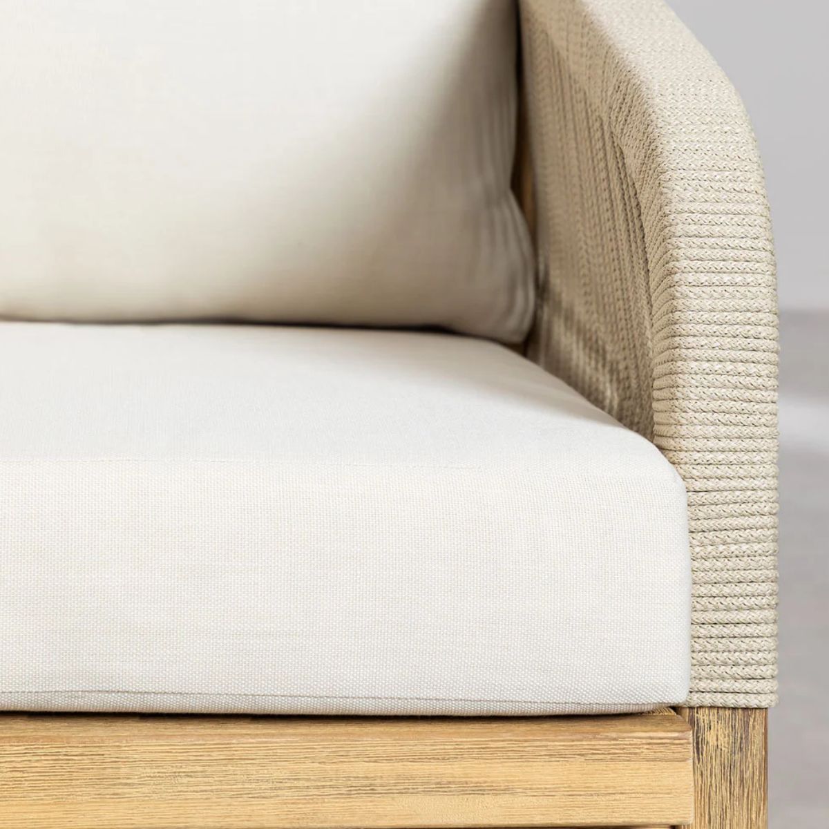 Canapé de jardin SKLUM 3 places en bois d'acacia Dubaï