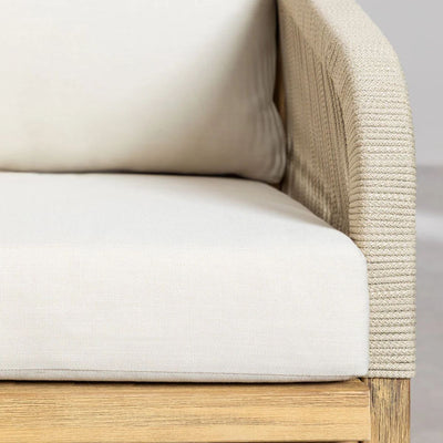 Canapé de jardin SKLUM 3 places en bois d'acacia Dubaï