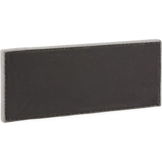 Tête de lit en tissu gris Miconos 160x60cm