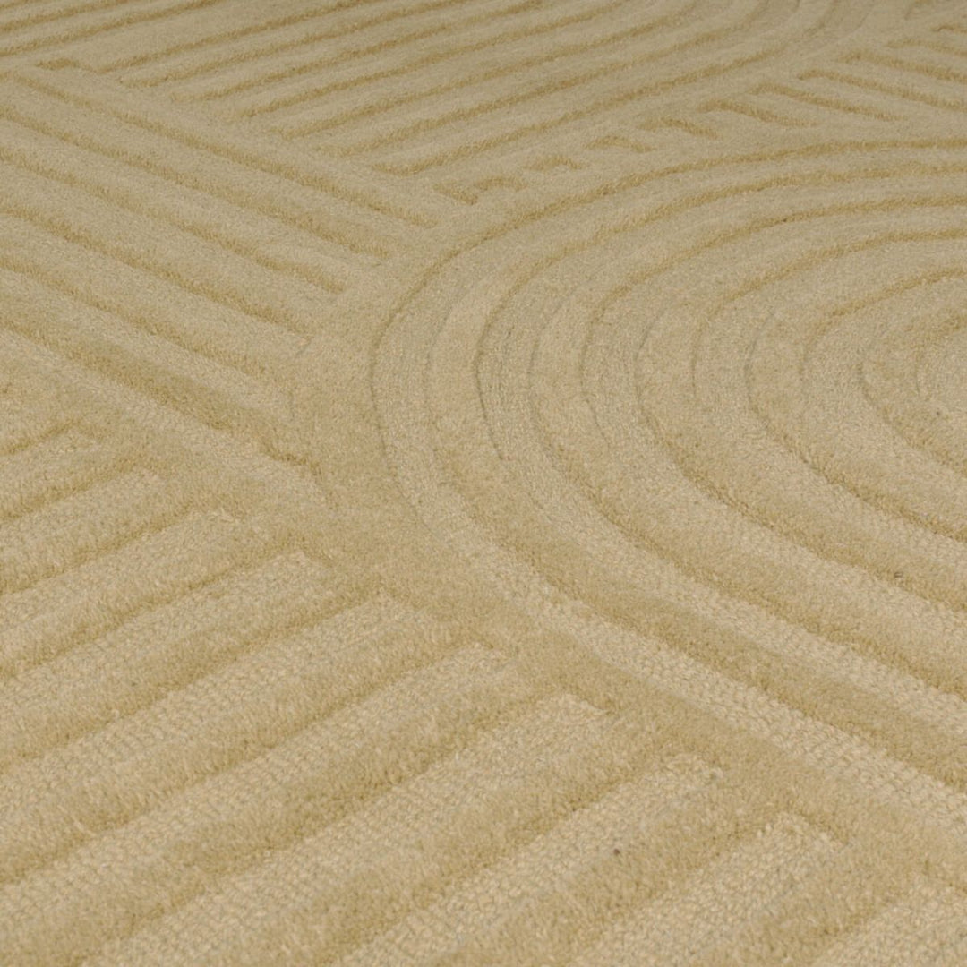 Tapis en laine Zen Garden Jaune
