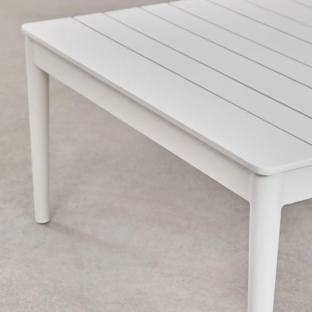 Table basse de jardin SKLUM rectangulaire 120x70 cm en aluminium Sereilen