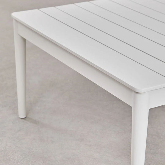 Table basse de jardin SKLUM rectangulaire 120x70 cm en aluminium Sereilen